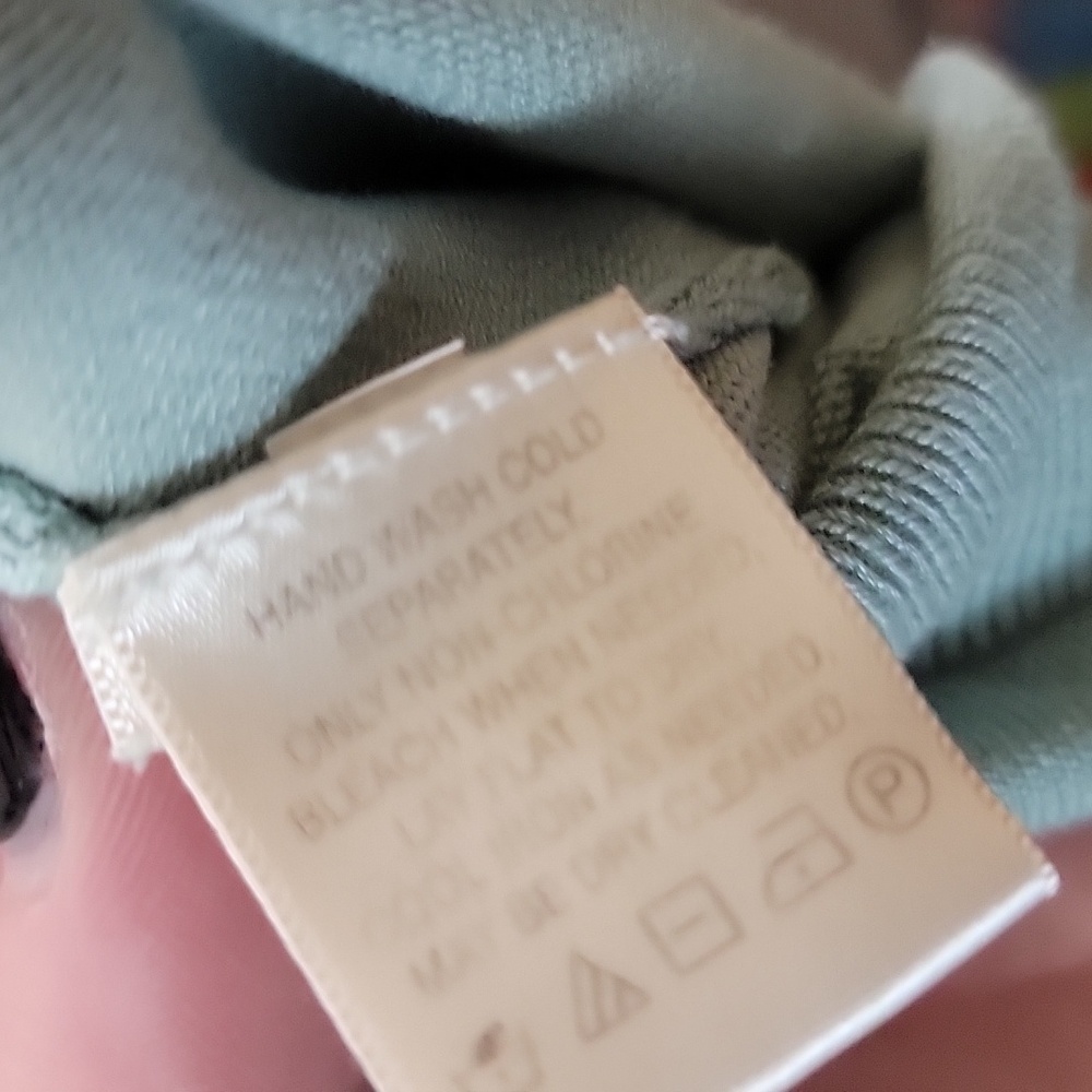 Tommy Bahama Soft Blue Silk Blend Top - Picture 4 of 5